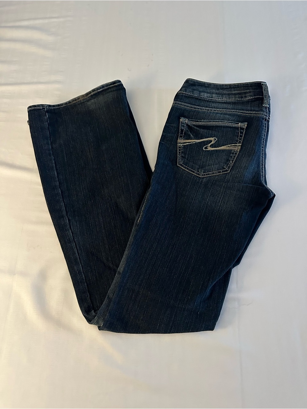 Silver Jeans Women's Dark Blue Bootcut Denim